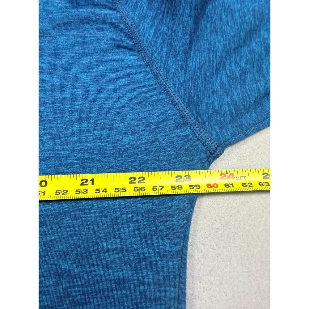 Nike Men's Dri-FIT Element Half-Zip Running Shirt in Blue Size Large